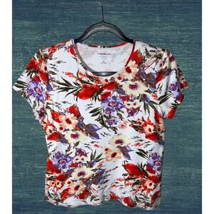Flowers and Roses Croft & Barrow Shirt